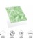 Decohandy 30X30 cm Pvc Duvar Karosu 4'lü Paket - Yeşil Mermer 3
