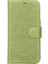 Apple iPhone 13 Uyumlu Deri Cüzdanlı Kılıf Antik Yeşil 2