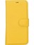 Apple iPhone 14 Pro Uyumlu Deri Cüzdanlı Kılıf Mwwn FL12 Sarı 4