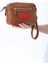 Baghashtag Taba Minik Unisex 3 Gözlü Deri Çanta 4