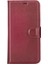 Apple iPhone 14 Pro Uyumlu Deri Cüzdanlı Kılıf Mwwn V4EF Kırmızı 4