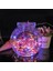 Pilli Renkli Peri LED Işık Dekoratif Aydınlatma 5 Metre Rgb LED 4