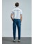 Erkek Anatol Smart Slim Fit Jean Pantolon 111200197 Mavi 4