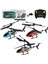 3 Metal Kanallı 50 Kanal Gyro Uzaktan Kumandalı Helikopter Drone 1
