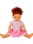1060011 Lila Sesli Saçlı Et Bebek 60 Cm 4