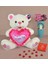 78628 Peluş Kalpli Ayı 60CM -Hly 3