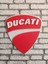 Ducatı Logo | 50X50 Ducatı Araba Logosu | Ducatı Marka Logosu | 3D Ducatı Logo | Strafor Logo 1