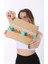 Baghashtag Renkli Pon Pon Püsküllü Jüt Clutch Bez Çanta 5