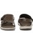 408048.M5FX Kahverengi Erkek Sandalet 5