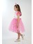 Elsa Karlar Kraliçesi Kız Çocuk Parti Elbisesi - Çocuksan Baby&Kids Wear - Abiye - Pembe - 8 Yaş - CS2023000044-PEMBE-8 Yaş 4
