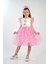 Elsa Karlar Kraliçesi Kız Çocuk Parti Elbisesi - Çocuksan Baby&Kids Wear - Abiye - Pembe - 8 Yaş - CS2023000044-PEMBE-8 Yaş 5