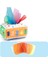 Montessori Toys Sihirli Doku Kutusu Bebek Eğitim Öğrenme Etkinliği Duyusal Oyuncak Çocuklar Için Parmak Egzersiz Meşgul Meşgul Bebek Gamecolor: 1pc Kutu 8pc Eşarp-3 (Yurt Dışından) 1