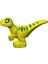 Juric Dinozor Yuvası Bebek Yapı Taşları Oyuncaklar Koleksiyon Hediyelik Eşya Hediyesi Doğum Günü Juric Rex Raptor Renk: Kırmızı (Yurt Dışından) 1