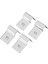 4 Adet Paslanmaz Çelik Balık Tankı Destek Braketi Akvaryum Camı Kapak CLIP12MM (Yurt Dışından) 2