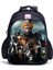 Siyah Efsanevi Goku Okul Çantası Öğrenci Yetişkin Omuz Çantası (Yurt Dışından) 1