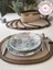 7 Parça Set Oval Krem Kahve Gold Detaylı Tress Supla Amerikan Servis Hediyelik 2