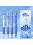 Cicibears 4 Adet/paket Kahve Serisi 0.5mm Jel Kalem Seti - Mavi (Yurt Dışından) 1