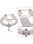 Moda ve Simüle Inci Çok Katmanlı 4 Katmanlı Choker Şık Bib Kolye Takı (Yurt Dışından) 5