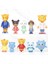 10 Çeşit Daniel The Tiger'ın Arkadaşları ve Komşuları Bebek Modeli Süs Seti (Yurt Dışından) 1