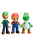 3 Adet Mario Bros Luigi Yoshi Model Oyuncak (Yurt Dışından) 1