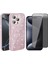 iPhone 15 Pro Max Kılıf M-Safe Şarj Özellikli Parlayan Simli Zore Okso Kapak + Hayalet Temperli Ekran Koruyucu 1