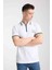 Fermuar Yaka Beyaz Regular Fit 4