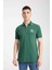 Fermuarlı Yaka Nefti Regular Fit 1