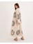Müslin Kimono %100 Pamuklu Güneş Baskılı Desenli Bornoz Kaftan Sabahlık 4