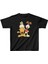Çocuk Unisex Baskılı T-Shirt - Siyah 2