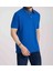 Polo Mono Yaka Saks Mavi Regular Fit 4