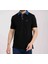 Polo Mono Yaka Siyah Regular Fit 1