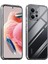 Xiaomi Redmi Note 12 4g Kılıf Lüx Şeffaf Silikon Inslm 1