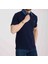 Polo Lacivert Mono Yaka Regular Fit 4