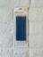 - 6 Adet Pasta Mumu Mavi 17 cm Inslm 1