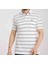 Polo Çizgili Beyaz Regular Fit 5