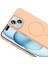Iphone 15 Uyumlu Magsafe Özellikli Pürüzsüz Yüzey Sert Pc Silikon Kılıf 3