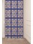 Etnik Anadolu Motif Çiçek Pastel Bohem Özel Tasarım Dijital Baskılı (Tek Kanat) Bej Krem Fon Perde 1