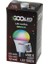 12W Kumandalı Rgb=renkli LED Ampul E27 5450 Lumen 6500K 15000 Saat Ömür (2818) 1