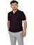 Erkek Polo Yaka Fermuarlı Triko Tişört T356 BGL-ST04594 2