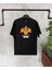 Unisex Çocuk Baskılı T-Shirt - Siyah 1