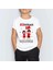 Unisex Çocuk Baskılı T-Shirt - Beyaz 1