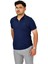 Erkek Polo Yaka Fermuarlı Tişört T237 BGL-ST04593 2