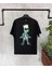 Bisiklet Yaka Kısa Kol Çocuk Baskılı T-Shirt - Siyah 2