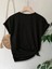 Anneler Günü Baskılı T-Shirt - Siyah 3