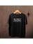 Babalar Günü Baskılı T-Shirt - Siyah 1
