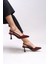 Elyerue Kadın Arkası Açık Sivri Burun Stiletto 0012725 5