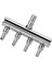 Paslanmaz Çelik Akvaryum Balık Tankı Hava Akışı 8mm Dönüş 4mm Splitter Kontrol Vanası (4 Yollu) (Yurt Dışından) 4