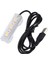 Akvaryum Işığı USB Şarj Plastik Balık Tankı Su Bitkileri Için LED Işık Peyzaj Sarı (Yurt Dışından) 3