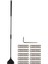Yosun Kazıyıcı Uzun Saplı Balık Tankı Cam Kazıyıcı Temizleme Aracı 10 Bıçaklı Tuzlu Su ve Tatlı Su Için TANK62CM / 24.4 In (Yurt Dışından) 1