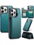 iPhone 12 Pro Max Telefon Kılıfı Deri Arka Kapak Rfıd Engelleme Kart Yuvaları ile (Yurt Dışından) 1